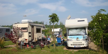 Motorhome parking space - Heiligenhafen - Wohnmobile im Campingpark Waldesruh - Campingpark Waldesruh