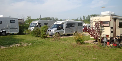 Reisemobilstellplatz - Duschen - Krummbek - Beschreibungstext für das Bild - Campingpark Waldesruh