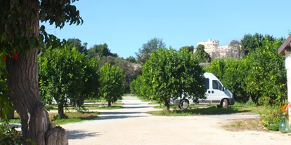 Place de parking pour camping-car - Entsorgung Toilettenkassette - Punta Milocca - Noto Parking