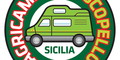 Motorhome parking space - Wohnwagen erlaubt - Italy - Agricampeggio Scopello