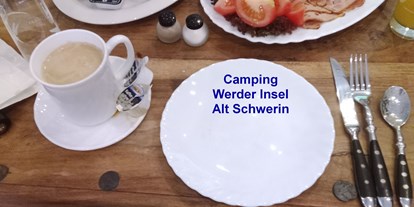 Reisemobilstellplatz - Angelmöglichkeit - Jabel - tolles und preiswertes Frühstück - Inselcamping Werder