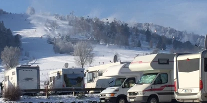 Motorhome parking space - Art des Stellplatz: eigenständiger Stellplatz - Eslohe - Im Skigebiet. Nächste Lifte in 400 M - Wohnmobilpark Willingen