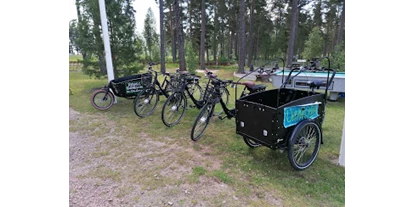 Reisemobilstellplatz - öffentliche Verkehrsmittel - Bjuråker - Elektrofahrrad  - Verleih - Norra Dellen Familjecamping