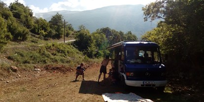 Reisemobilstellplatz - Entsorgung Toilettenkassette - Mazedonien - Grebnos RV Park / Camping