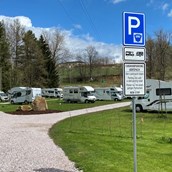 RV parking space - Stellplatz Adršpach