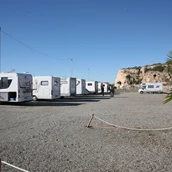 Parkeerplaats voor campers - Stellplatz Malaga Beach - La Cala del Moral - Area Malaga Beach