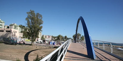 Reisemobilstellplatz - öffentliche Verkehrsmittel - Almayate - Strandpromenade,  Màlaga - La Carle del MOral - Area Malaga Beach