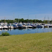 Parkeerplaats voor campers - Sicht auf den Jachthafen - Jachthaven 't Loo