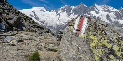 Reisemobilstellplatz - Umgebungsschwerpunkt: Berg - Unterbäch VS - Wandern im Saastal - Stellplatz Saas-Fee