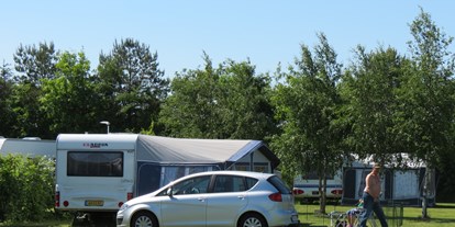 Motorhome parking space - Wohnwagen erlaubt - Denmark - Holme Å Camping