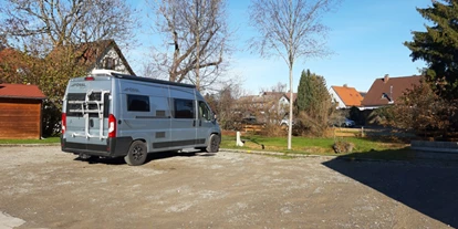Parkeerplaats voor camper - Grauwasserentsorgung - Isny im Allgäu - Parzelle - Stellplatz Untere Mühle