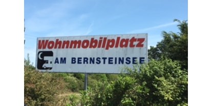 Motorhome parking space - Stromanschluss - Schwerinsdorf - Stellplatz am Bernsteinsee