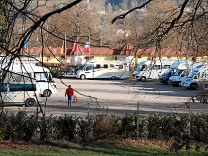 Reisemobilstellplatz - Art des Stellplatz: bei Sehenswürdigkeit - Grenzach-Wyhlen - Wohnmobil Stellplatz Lörrach - Wohnmobil-Stellplatz Lörrach-Basel