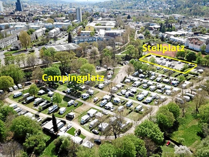 Parkeerplaats voor camper - Lage vom Stellplatz - Wohnmobil-Stellplatz Lörrach-Basel