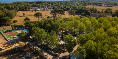 Parkeerplaats voor camper - Umgebungsschwerpunkt: Fluss - Villeneuve-lès-Béziers - Domaine Sainte Cecile