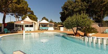 Reisemobilstellplatz - Swimmingpool - Hérault - Domaine Sainte Cecile