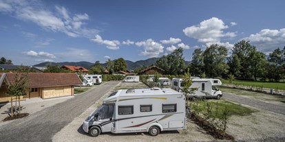 Motorhome parking space - Spielplatz - Hausham (Miesbach) - Campingplatz - Lenggrieser Bergcamping