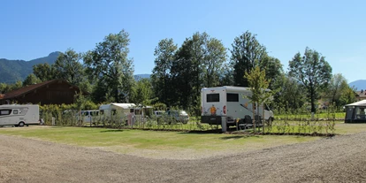 Reisemobilstellplatz - WLAN: am ganzen Platz vorhanden - Großweil - Campingplatz - Lenggrieser Bergcamping
