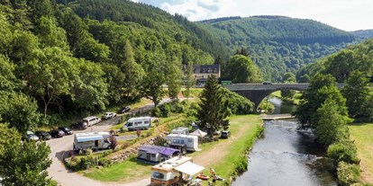 Reisemobilstellplatz - Umgebungsschwerpunkt: Fluss - Luxemburg - Camping Bissen
