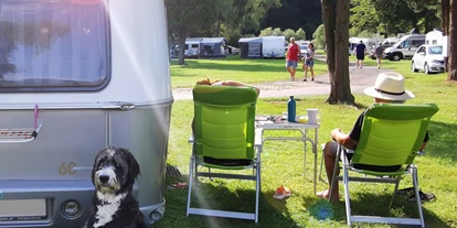 Reisemobilstellplatz - Edermünde - Camping Fuldaschleife-Campen mit Hund - Camping Fuldaschleife