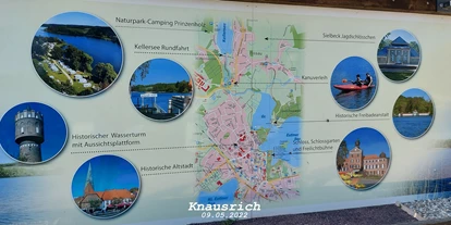 Reisemobilstellplatz - Entsorgung Toilettenkassette - Krummbek - Naturpark Camping Prinzenholz