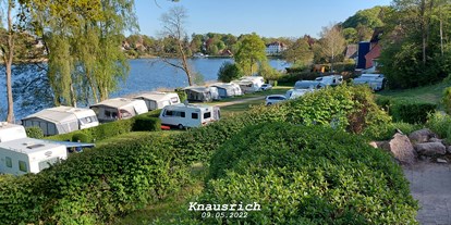 Motorhome parking space - Sauna - Grube - Naturpark Camping Prinzenholz