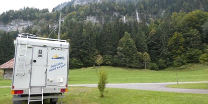 Reisemobilstellplatz - Frischwasserversorgung - PLZ 3818 (Schweiz) - Wandelbach