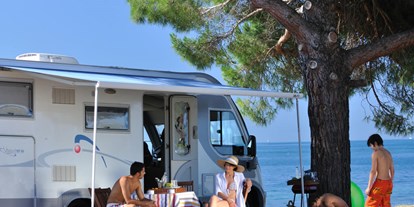 Motorhome parking space - Angelmöglichkeit - Istria - Campingplatz Polari ***