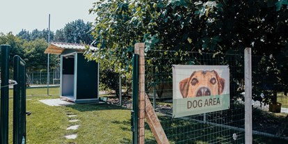 Reisemobilstellplatz - Hunde erlaubt: Hunde erlaubt - Palü - AgriCamping Le Nosare