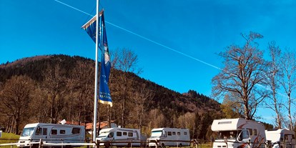 Motorhome parking space - Skilift - Bavaria - Wohnmobil Stellplatz Oedberg am Tegernsee