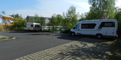 Reisemobilstellplatz - Art des Stellplatz: bei Freibad - Flöha - Beschreibungstext für das Bild - Johannisbad Freiberg