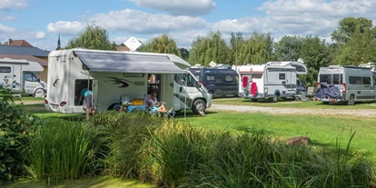 Motorhome parking space - Duschen - Kolkwitz - Spreewald Caravan- und Wohnmobilpark "Dammstrasse" - Spreewald Caravan- und Wohnmobilpark "Dammstrasse"