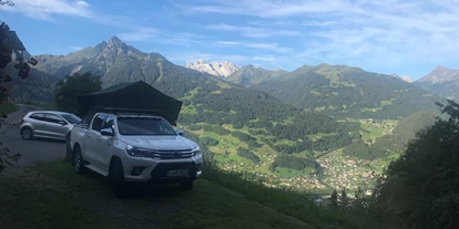 Motorhome parking space - Umgebungsschwerpunkt: am Land - Wald am Arlberg - Latangerhüsli auf 1020m