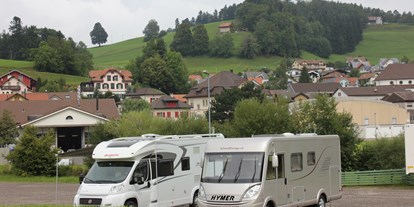 Reisemobilstellplatz - Radweg - St. Gallen-Stadt - Wohnmobilstellplatz Iddaburg, Gähwil 