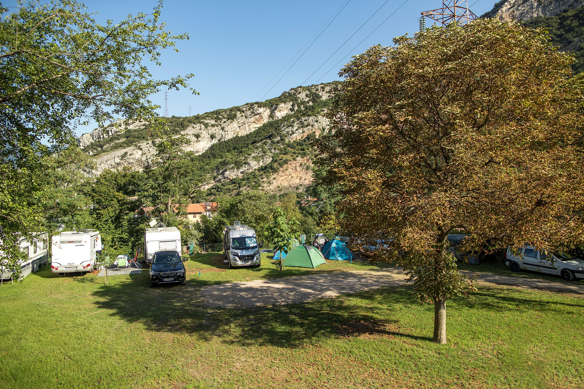 Area camper - Campingplatz Grumèl