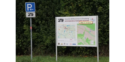 RV park - Umgebungsschwerpunkt: Stadt - Werdohl - Stellplatz für ca. 9 Mobile, Am Solepark - Stellplatz am Solepark in Arnsberg -Hüsten