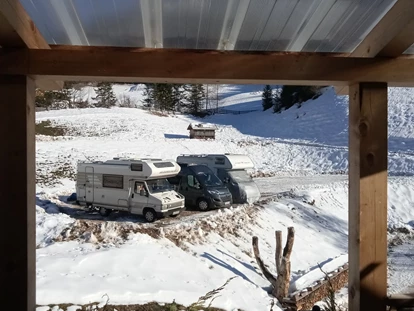 Place de parking pour camping-car - Radweg - Südtirol - Zum Gletscherhans