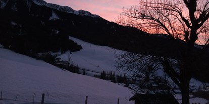 Reisemobilstellplatz - Skilift - Südtirol - Abendstimmung - Zum Gletscherhans