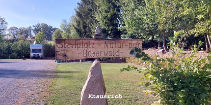 Motorhome parking space - Eschernhof - Natur pur Bayerwald