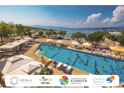 Reisemobilstellplatz - Stromanschluss - Skrpčići - Campingplatz Omišalj - Campingplatz Omišalj *****