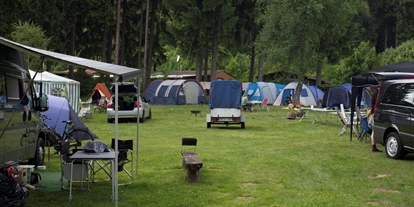 Parkeerplaats voor camper - Art des Stellplatz: bei Freibad - Brünn (Landkreis Hildburghausen) - Wohnmobil-Ferienpark Großbreitenbach