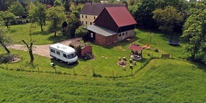 Reisemobilstellplatz - Art des Stellplatz: am Bauernhof - Großhartmannsdorf (Landkreis Mittelsachsen) - Wohnmobilstellplatz Limbach bei Wilsdruff