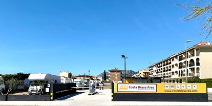 Place de parking pour camping-car - Umgebungsschwerpunkt: Strand - Catalogne - Costa Brava Area- L'Estartit