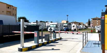 Motorhome parking space - SUP Möglichkeit - Ultramort - Costa Brava Area- L'Estartit