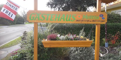 Reisemobilstellplatz - Halogy - Gästehaus Melitta