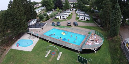 Motorhome parking space - Swimmingpool - Limburg - Camping Hitjesvijver - Camping  en Camperplaats Hitjesvijver