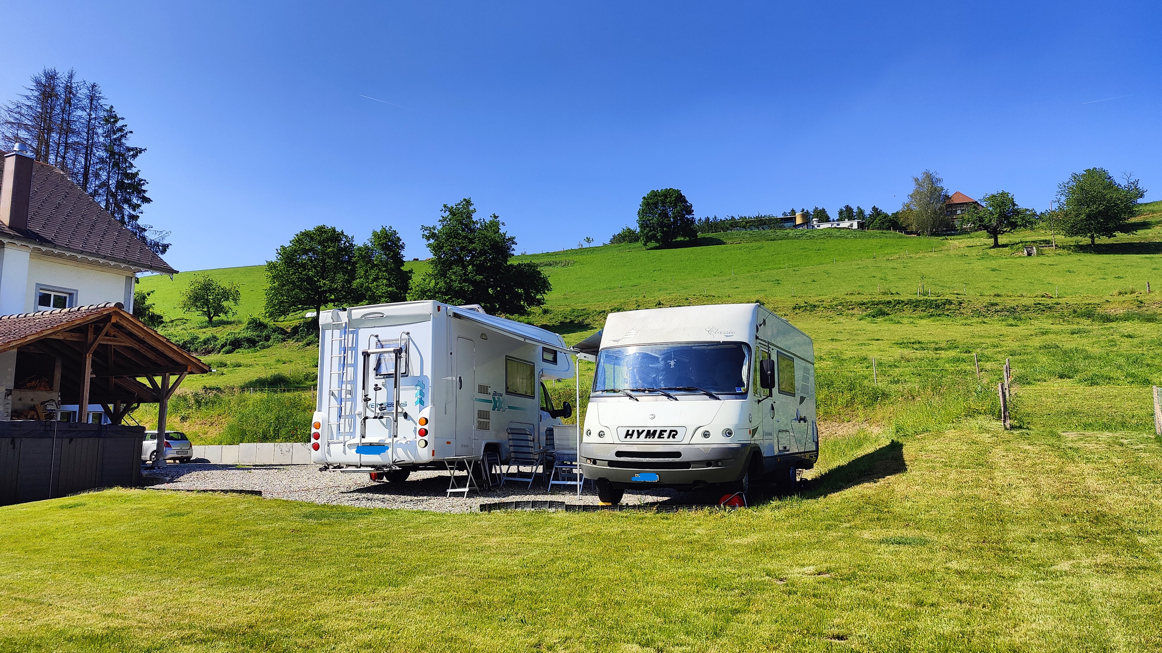 Motorhome parking ground - Bergers Stellplatz