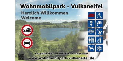Reisemobilstellplatz - Frischwasserversorgung - Weidenbach (Vulkaneifel) - Wohnmobilpark Vulkaneifel