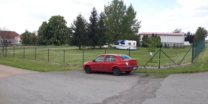 Plaza de aparcamiento para autocaravanas - Región de Pilsen - Farma Janko