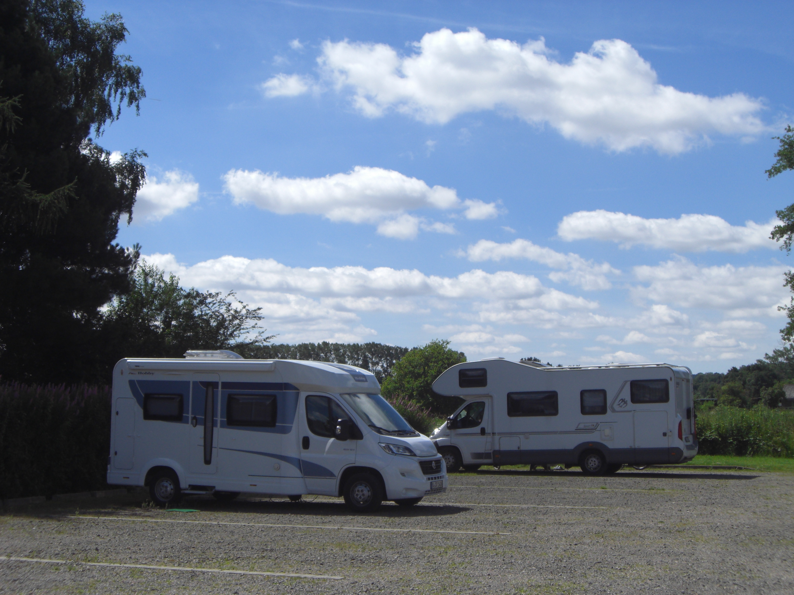 Wohnmobilstellplatz - Der Stellplatz liegt ruhig und zentral in Rehburg. - Stellplatz Rehburg-Loccum "Am Meerbach"